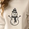 Snowman In DXF Format - Free Commercial Use License