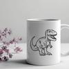 Creative Dino - Sublimation DXF