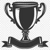 Trophy Vector Illustration In SVG, PNG, PDF And DXF File Formats