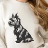 Artistic Yorkshire Terrier - Craft PNG