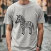 Cute Zebra Decal