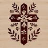 Minimalist Christian Icon Simple crucifix icon with minimalist design elements
