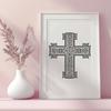 Artistic Cross Printable Artwork