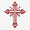 Ornate Crucifix In SVG Free Commercial Use Download