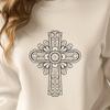 Ornate Crucifix - Craft SVG