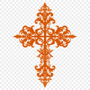 Ornate Cross - PDF For Commercial Use