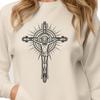 Stunning Cross In DXF