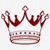Beautiful Crown Design in Vector Format A digital crown design in vector format, suitable for cutting machines and stencils.