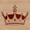 A vector illustration of a crown, suitable for various digital design applications.