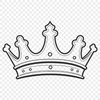 Free Digital Crown Graphic A digital crown graphic designed as a vector image.