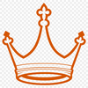 Crown Vector Art Design Vector illustration of a crown, suitable for digital cutting machines like Cricut.