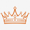 Digital Crown Vector Art Design A digital crown design made with vector graphics, suitable for cutting machines and stencils.