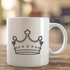 Vector Crown Design A high-quality digital illustration of a crown in vector format.