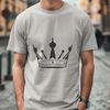 Royalty-Free Crown Icon An ornate crown designed as a graphic element using scalable vector graphics.