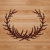 Crown of Thorns Icon A stylized illustration of the Crown of Thorns from Christian tradition, suitable for vector art and design projects.