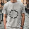 Sacred Thorn Crown Symbolism A crown made of thorns, a symbol often associated with Christian tradition.