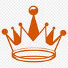 Regal Crown Design Element A vector graphic representation of a regal crown design element.