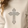 Ornate Cross Illustration