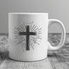 Unique Crucifix Artwork - Free DXF