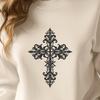 Ornate Cross - PDF For Commercial Use