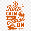 Whimsical cruise vacation quotes available for editing and customization as an SVG file.