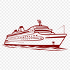 Stunning Cruise Ship In DXF For Free Download