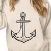 Artistic Anchor In DXF - For Free Download, Commercial Use