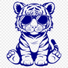 Unique Cub Wearing Sunglasses - Free PDF Download