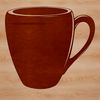 A simple cup design made from vector graphics, suitable for various digital applications.