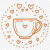 Beautiful Coffee Cup PDF - Free Commercial Use Download