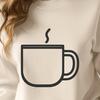 Free Creative Coffee Cup - Free DXF Download, Commercial Use