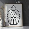 Unique Cupcake - Food SVG