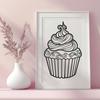 Unique Cupcake PNG - Free Commercial Use Download