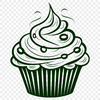 Cupcake In PDF Format - Free Digital Download, Commercial Use