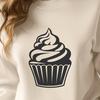 Artistic Cupcake DXF - For Laser Engraver Project