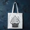 Cupcake In PDF Format - Free Commercial Use License