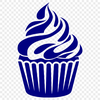 Cupcake Printable Artwork In SVG, PNG, PDF And DXF Formats