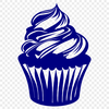 Free Cupcake Illustration