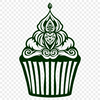 Ornate Cupcake Artwork