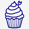 Free Cupcake In PNG For Free Download