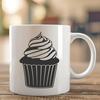 Creative Cupcake In DXF - Free Digital Download