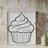 Cupcake In PDF For Download, Free Commercial Use