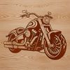 Vector Bike Design Elements A high-resolution vector graphic of a motorbike in various parts.