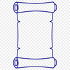 A simple illustration of a graduation scroll with a diploma at the center.