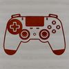 High-Quality Vector Gamepad Graphic A digital game controller with buttons and joysticks for gaming.