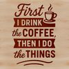 Funny Sayings about Coffee - Free Download A collection of humorous quotes about coffee, presented in a clean vector format.