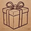Simple Box Outline Vector Graphics A simple box outline with a flat top and sides, suitable for various designs and templates.