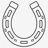 Horse shoe SVG design for web design and DIY projects