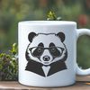 Adorable Wildlife Illustration in Vector Format A cartoon badger wearing glasses in a vector format, suitable for cutting machines like Cricut.