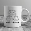 Furry Friend Vector Graphics A cute, furry hamster illustration in vector format.
